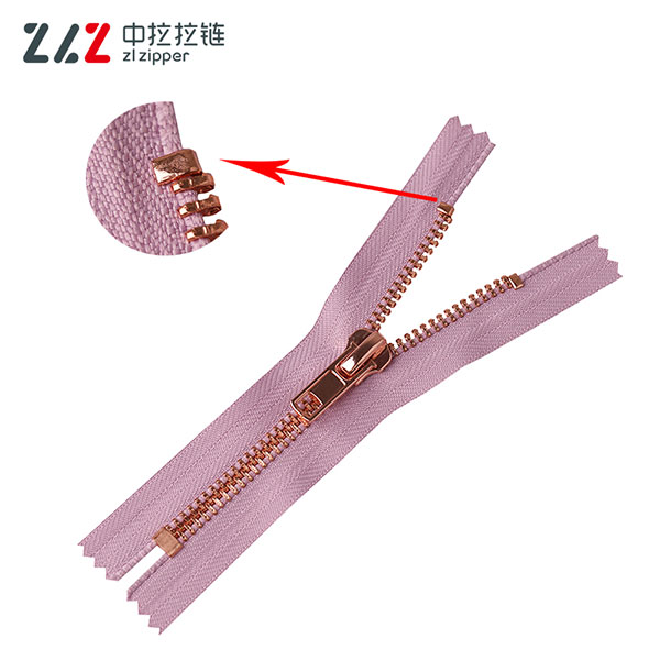 8# Square teeth metal zipper 03