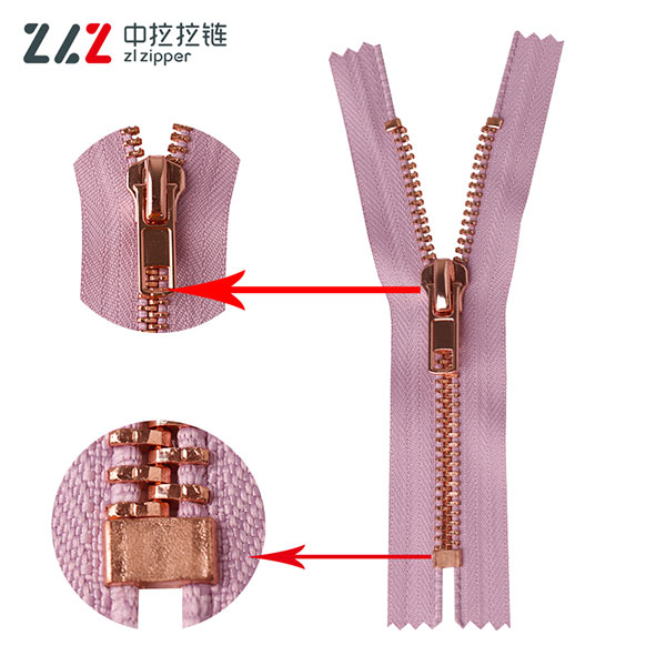 8# Square teeth metal zipper 02